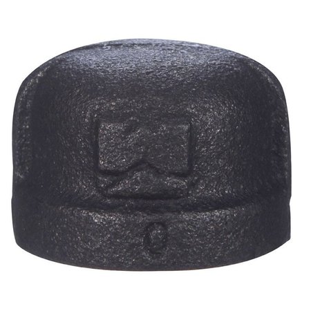 PROSOURCE Cap Black Malleable 1/4 B300 8